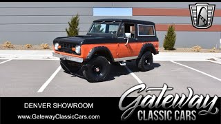 Video Thumbnail for 1974 Ford Bronco