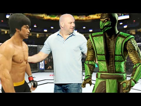 PS5 | Bruce Lee vs. Toxicant Reptile (EA Sports UFC 4)
