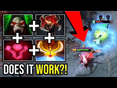 BERSERKER MODE..!! New Meta Mask of Madness Legion Commander 7.24 | Dota 2