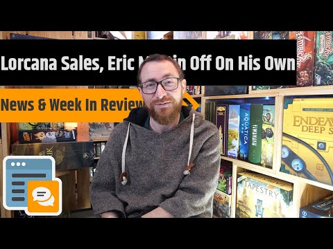 News & Week In Review - Eric Martin Off On His Own, Lorcana Sales, Some Responses & More!!!