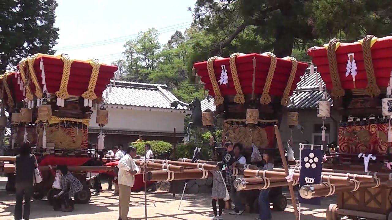 河上神社天満宮　布団だんじり