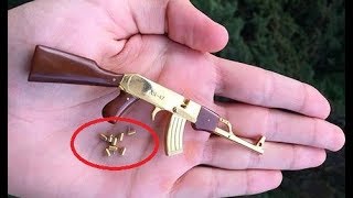 Top 5 armas miniaturas que disparan balas reales