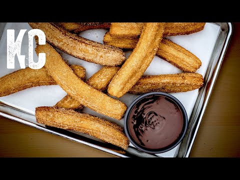 HOMEMADE CHURROS WITH CHOCOLATE SAUCE | Churros Mexicanos