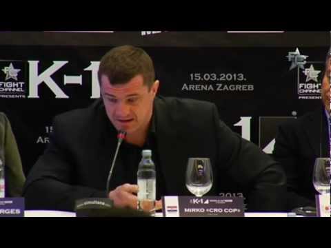 K-1 World GP Final 2013 Zagreb - Press Conference 2/2