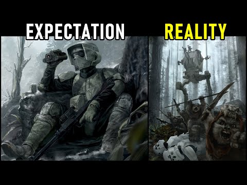 The Brutal Experiences of Stormtroopers during the Battle of Endor | Star Wars Legends Lore