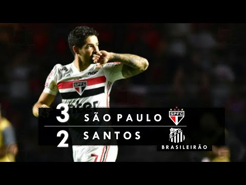 São Paulo 3 x 2 Santos | Melhores Momentos -  Brasileirão 2019