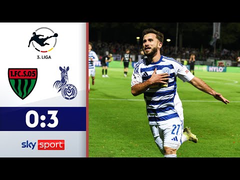 REKORD! 6. Sieg am 6. Spieltag! | 1. FC Schweinfurt - MSV Duisburg | Highlights - 3. Liga 2025/26