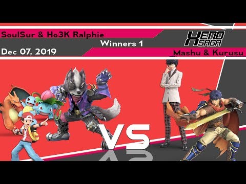 [Smash Ultimate] Xenosaga XXX (Winners 1) - SoulSur & Ho3K Ralphie vs Mashu & Kurusu