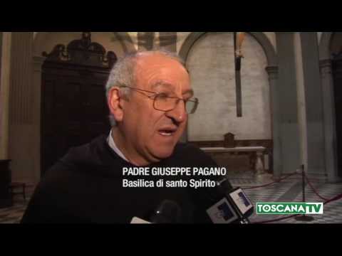 2017-04-05 FIRENZE - CRISTO DI MICHELANGELO AL CENTRO SAGRESTIA S.SPIRITO