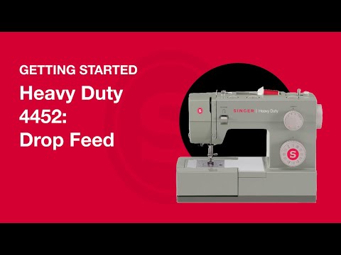 SINGER® Heavy Duty 4432 Siuvimo mašina video