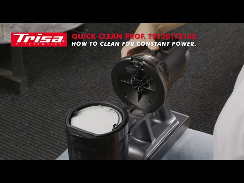Trisa "How to clean": Akkustaubsauger Quick Clean Prof. "T2120|T2142"