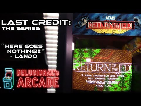 Last Credit -  Star Wars Return of the Jedi Arcade gameplay