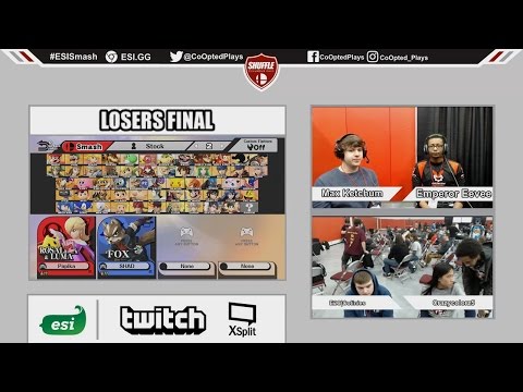 Shuffle 2017 Smash 4 Singles *LOSERS FINAL* E2C|Colinies (Fox) vs Crazycolorz5 (Rosalina) 720p 60fps
