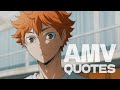 AMV Haiykyuu X Phoenix Best Motivational Quotes