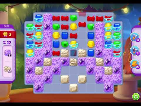 HomeScapes Level 3058 no boosters (13 moves)