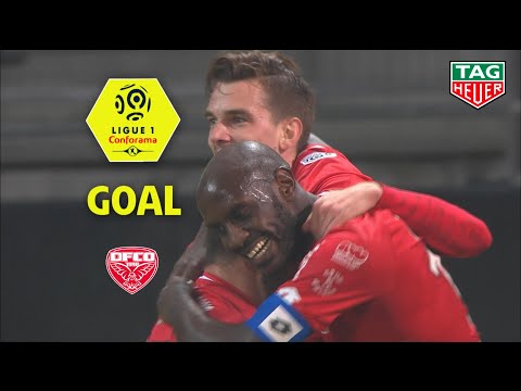 Goal Benjamin JEANNOT (14') / Dijon FCO - EA Guingamp (2-1) (DFCO-EAG) / 2018-19
