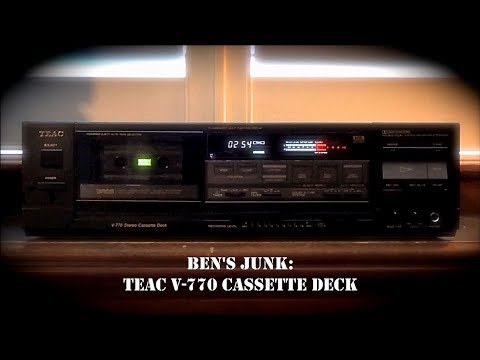 Oddity Archive: Episode 149.5 – Ben’s Junk: Teac V-770 Cassette Deck