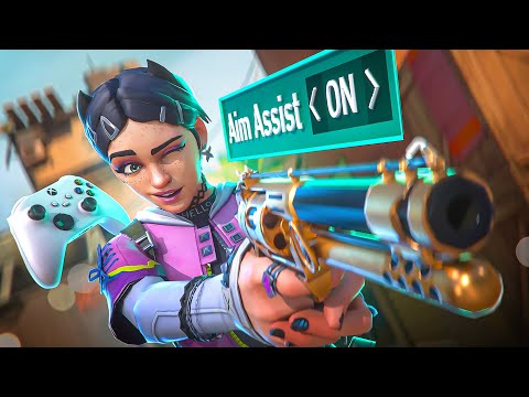 Aim Assist is BREAKING Console Valorant..