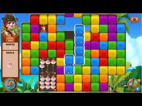 Lost Island Blast Adventure Level 223 - No Boosters