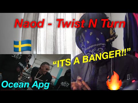 Naod - Twist N Turn REACTION | Swedish Rap Reaction