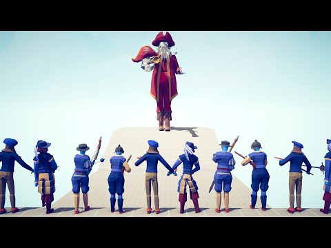 GHOST CAPTAIN vs EVERY FACTION - Totally Accurate Battle Simulator TABS