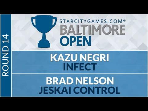 SCGBALT: Round 14 - Brad Nelson vs Kazu Negri [Modern]