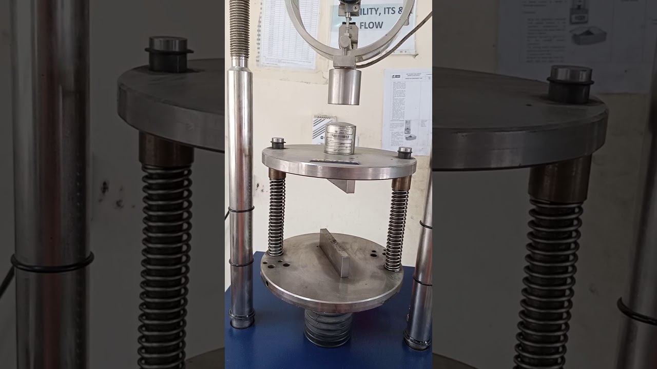 Plastic Testing apparatus - I.T.S ring Tensile Strength Ratio Determinations