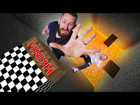 Rising Lava Race! | Minecraft [Ep 24] Video