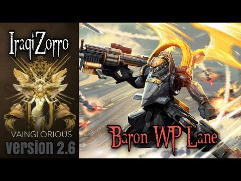 IraqiZorro | Baron WP Lane - Vainglory hero gameplay from a pro player