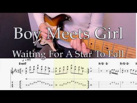 Boy Meets Girl - Waiting For A Star To Fall | Guitar cover WITH TABS