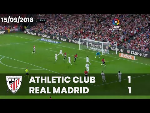 Imagen de portada del video ⚽ FULL MATCH I LaLiga 18/19 I J4. Athletic Club 1 – Real Madrid 1