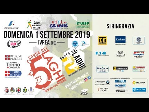Corsa 5 laghi IVREA 1-9-2019