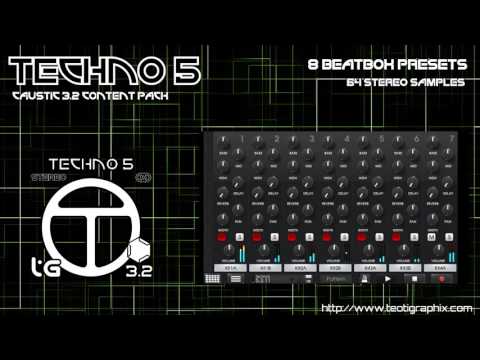 Caustic 3.2 Techno Pack 5 Video