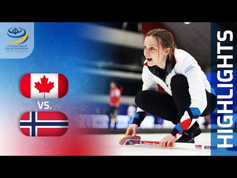 CANADA v NORWAY - Round-robin game Highlights - LGT World Women’s Curling Championship 2023