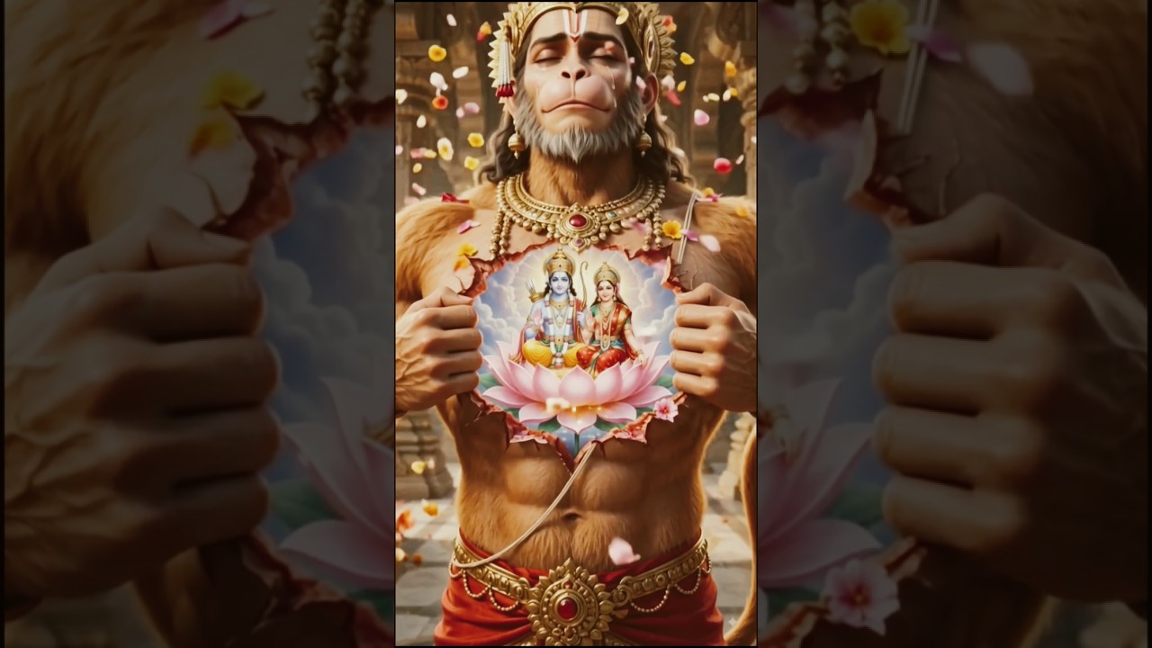 🏹 Sabse Kimti Uphar Kya Hai🐒 #sorts #bhakti #sortfeed #sreeram #bajrangbali
