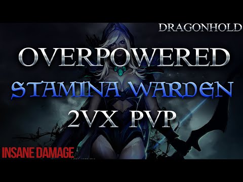 OVERPOWERED STAMINA WARDEN 2vX-"MAS" | THIS BUILD IS STILL INSANE!!! | ESO DRAGONHOLD