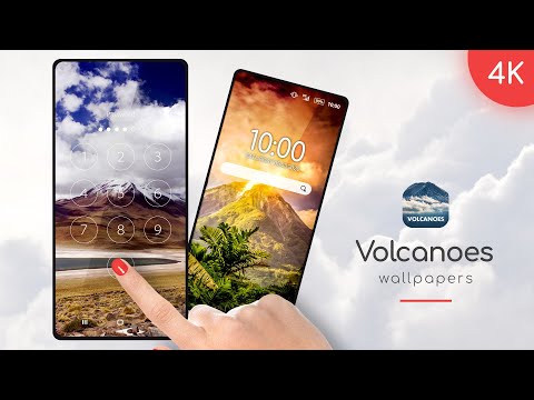 Volcanoes Wallpapers in 4K Video