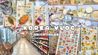 【韓国Vlog】｜🇰🇷DAISO購入品🧴｜ART  BOX雑貨🌼｜Homeplusでお買い物🛒｜仁川のバス事情..🫢🗣️