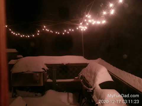 Snowlapse from 12/16/2020