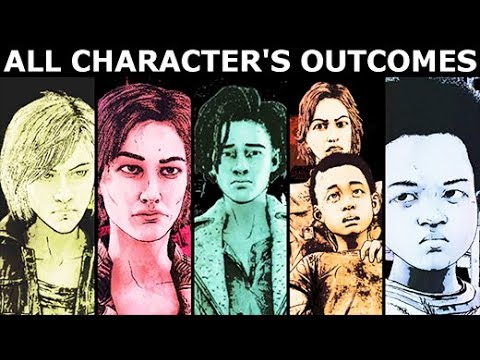 All Character's Outcomes - The Walking Dead Final Season 4 Episode 2 (Telltale Series)