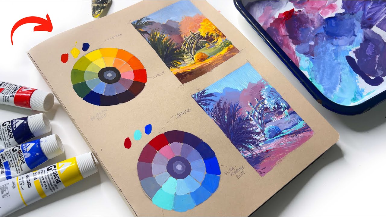 I Tested TWO Limited Color Palettes Using ONLY ONE Reference