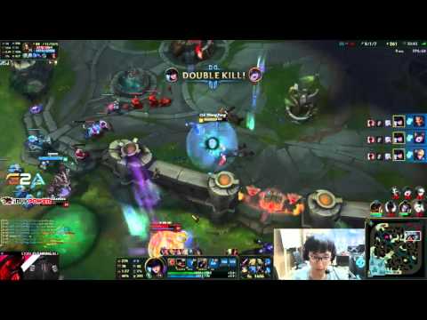 Doublelift - Caitlyn Pentakill Insane Mechanics - League of Legends