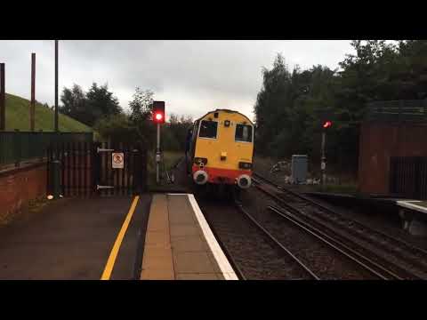 20309 & 20312 departs meadowhall  working return leg off the Trent almighty rail tour with 20308