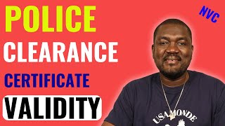 NVC Police Clearance Certificate | When To Renew it?