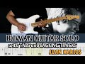 JUAN KARLOS || BUWAN GUITAR SOLO with GUITAR PRO7 TABS and BACKING TRACK | ALVIN DE LEON (2020)