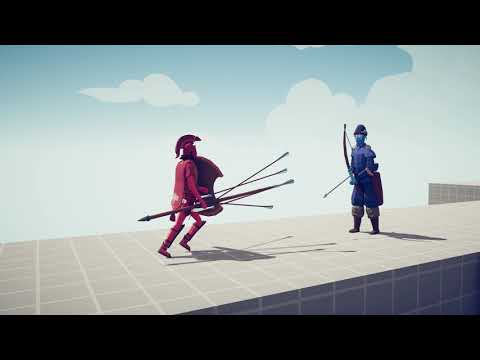 RAPID FIRE ICE ARCHER vs UNITS - Totally Accurate Battle Simulator TABS