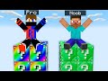 Lucky Block Tower Race NOOB Vs PRO CHALLENGE! - Minecraft