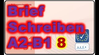 Brief Schreiben A2 B1 12032019 Hlubvideo