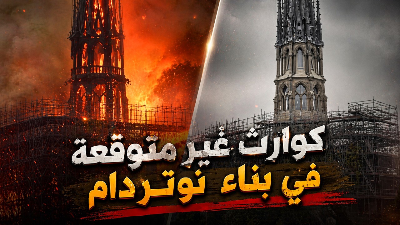 أخطاء كارثية هزّت التاريخ! فضائح البناء في كاتدرائية نوتردام ما الذي أخفوه ل?