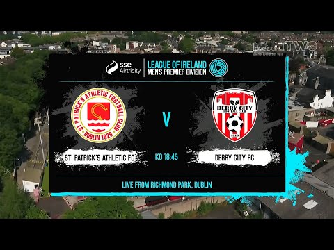 St Pats vs Derry City GW19 LOI Premier Division 2023